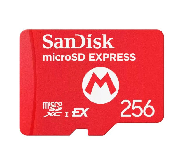 Sandisk 256GB Micro SD Express Card for Nintendo Switch 2