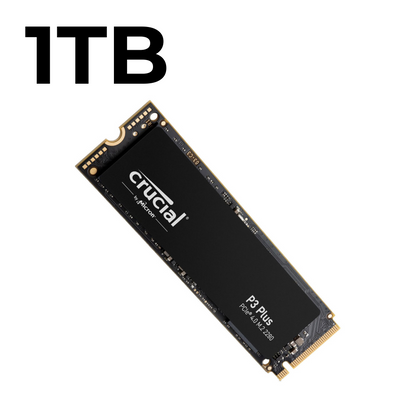 Crucial P3 Plus NVMe SSD 1TB/ 2TB/ 4TB