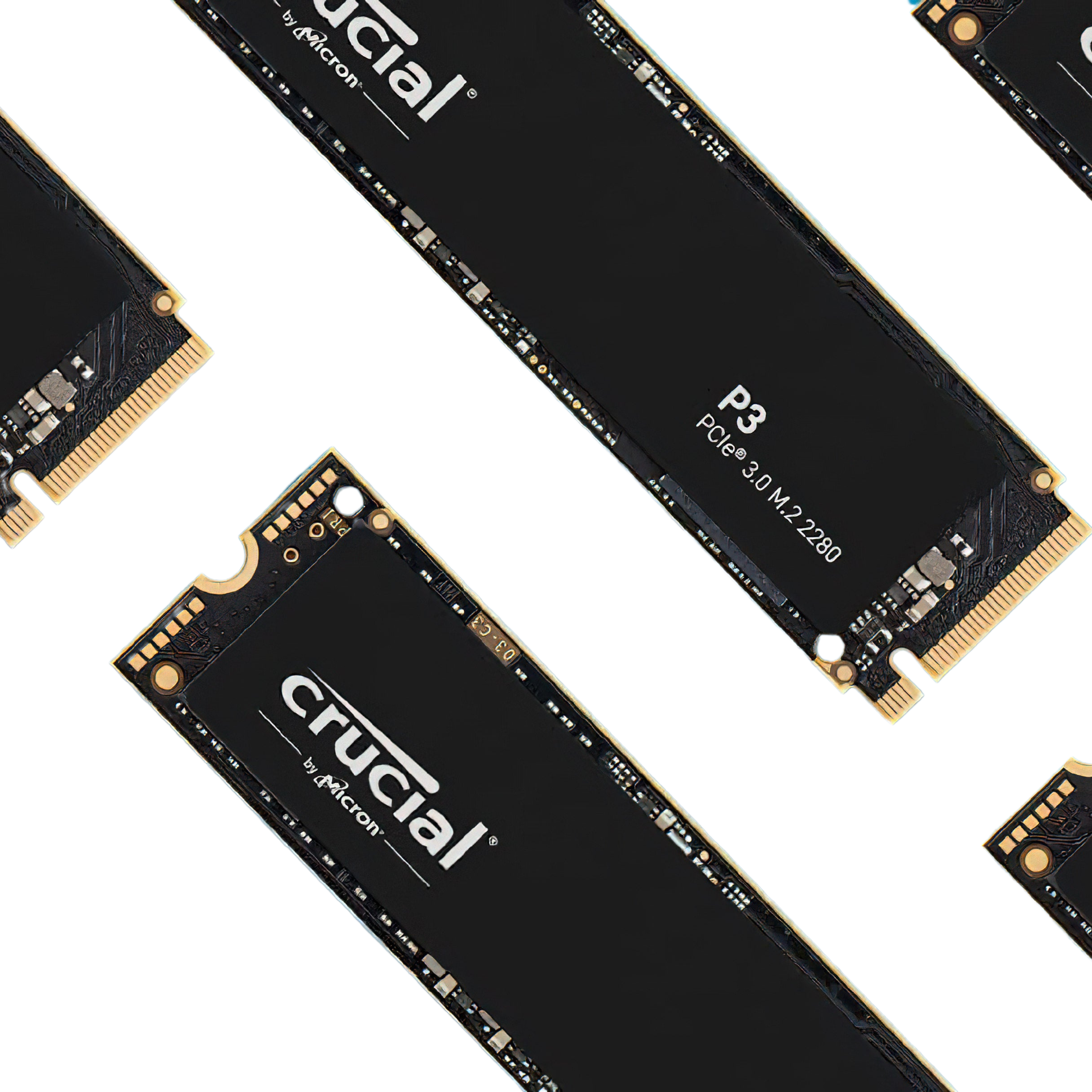 Crucial P3 Plus NVMe SSD 1TB/ 2TB/ 4TB