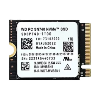 Western Digital PC SN740 1TB/2TB NVMe™ SSD 2230