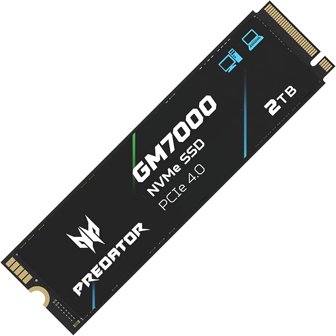 Acer Predator GM7000 PCIe4.0 M.2 SSD